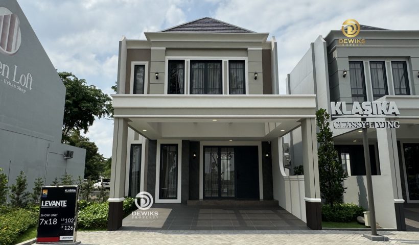 Rumah Cluster Levante Klasika Di Grand Wisata Luas 91m2