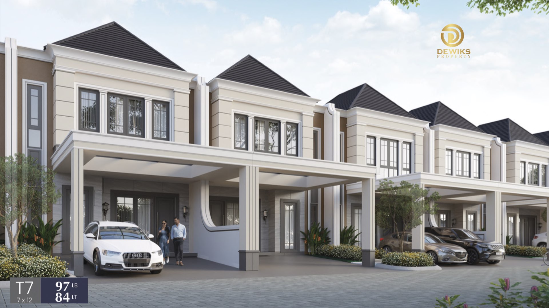 Rumah Classic Di Grand Wisata Cluster Levante Klasika