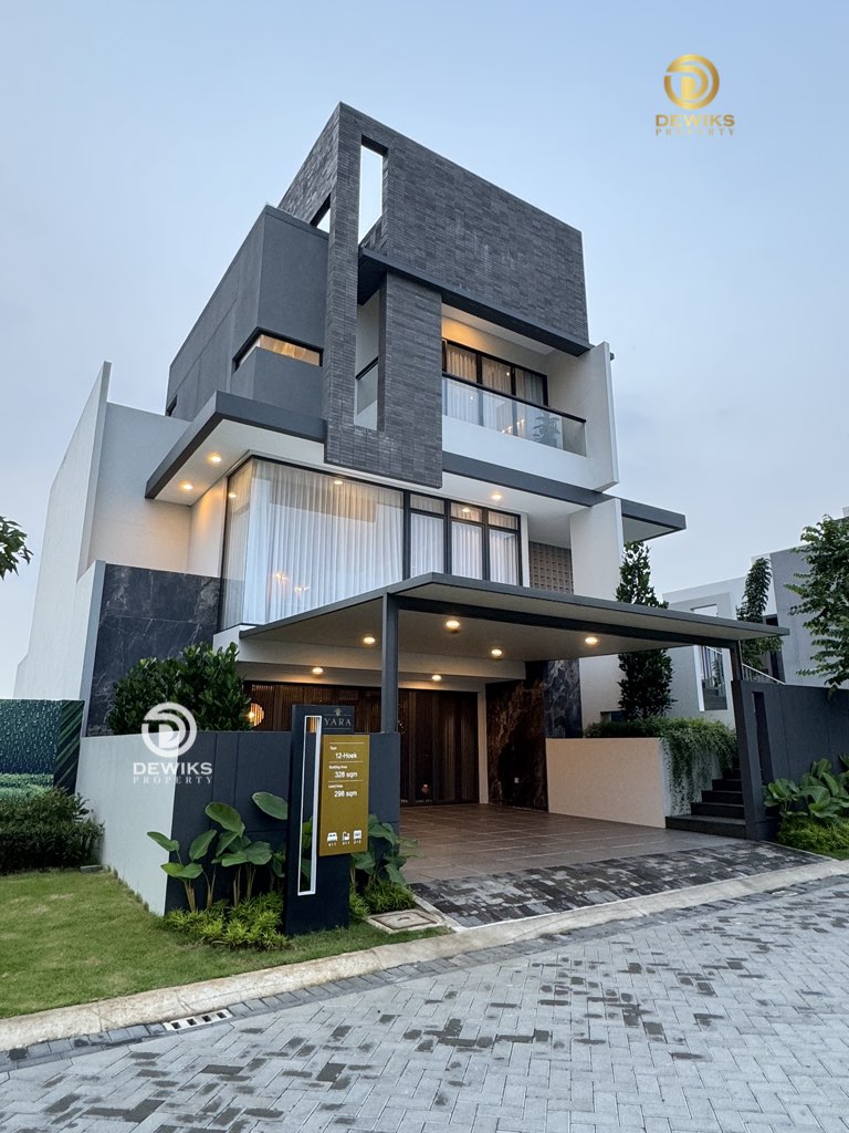 Rumah Privat Lift di Cluster Yara At The KAIA Grand Wisata Bekasi