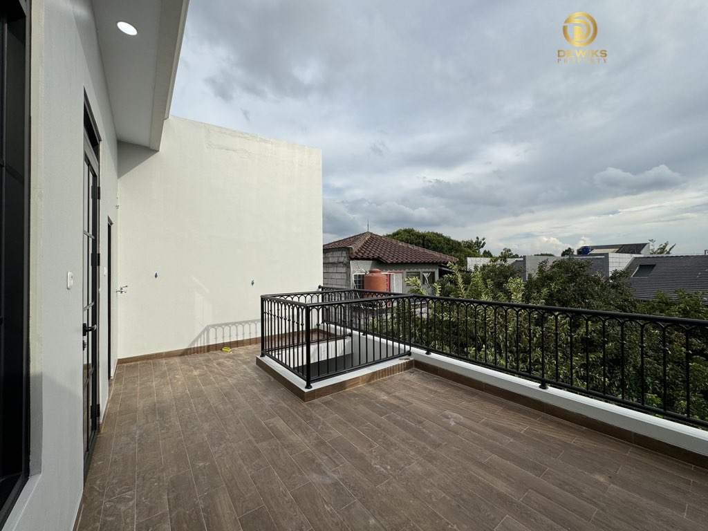 rumah murah di jl m khafi 1 jagakarsa jakarta selatan rooftop