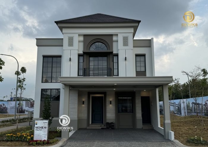Rumah Grand Wisata Cluster Vicente Klasika Promo Free DP