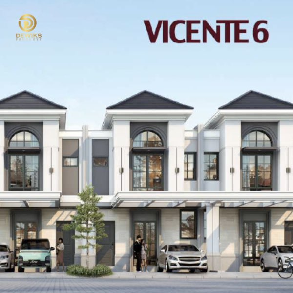 Denah Cluster Vicente Klasika Grand Wisata Bekasi Lebar 6