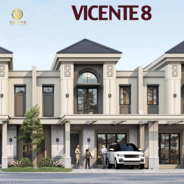 Denah Cluster Vicente Klasika Grand Wisata Bekasi Lebar 8