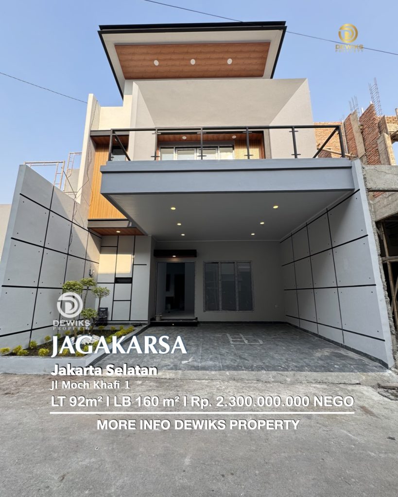 Dijual Rumah di Jagakarsa Jakarta Selatan Murah Luas 92m2