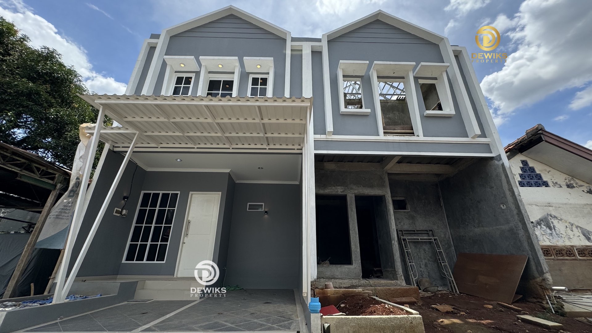 Rumah Di Jln Raya Hankam Jatiwarna Bekasi Hadap Timur