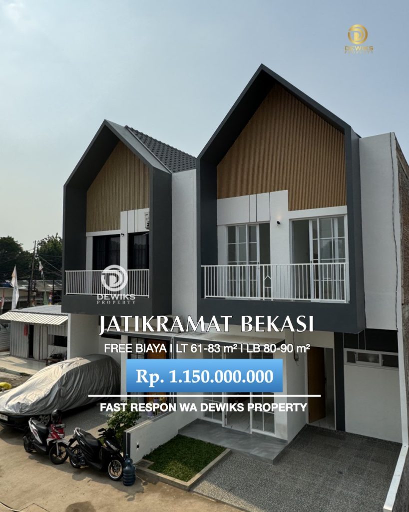 Rumah murah di jatikramat bekasi