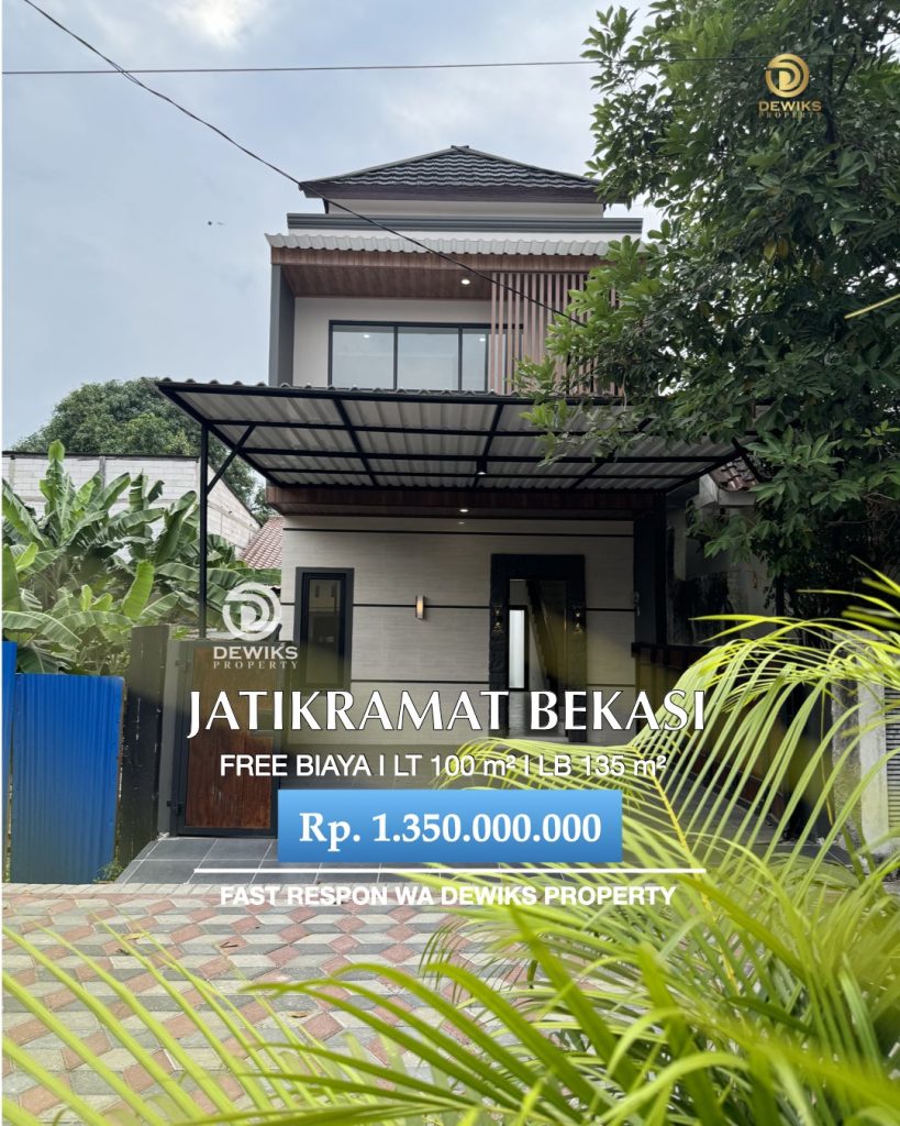 rumah di jl ratna jatibening jatikramat bekasi