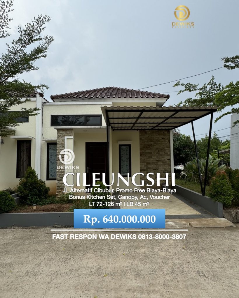 Rumah Di Jl Alternatif Cibubur Cileungsi Bogor Free Biaya