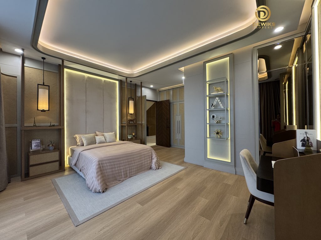 dijual rumah luas di garden residence cimanggis tipe A