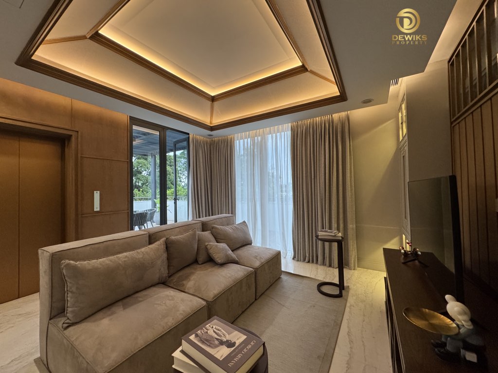 dijual rumah luas di garden residence cimanggis tipe A