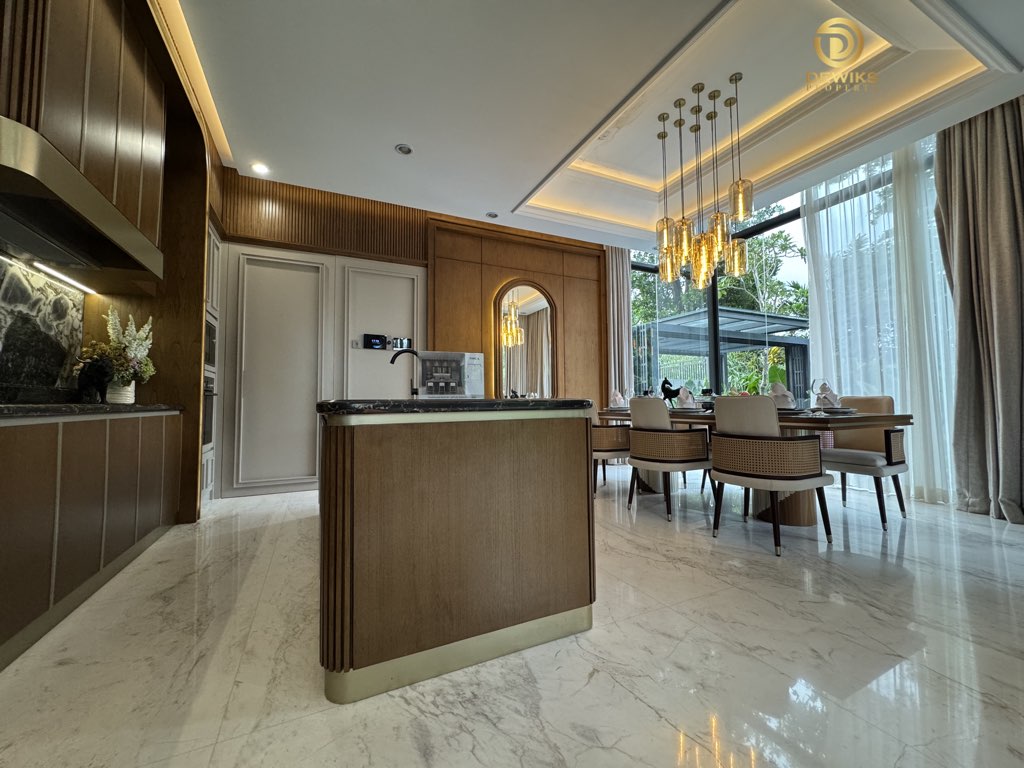 dijual rumah luas di garden residence cimanggis tipe A