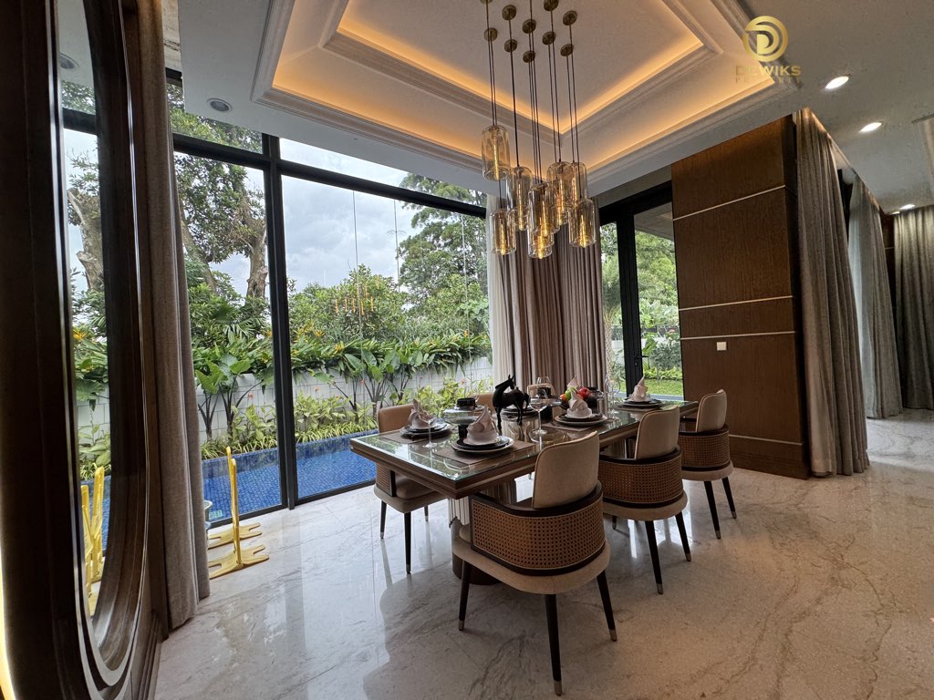 dijual rumah luas di garden residence cimanggis tipe A