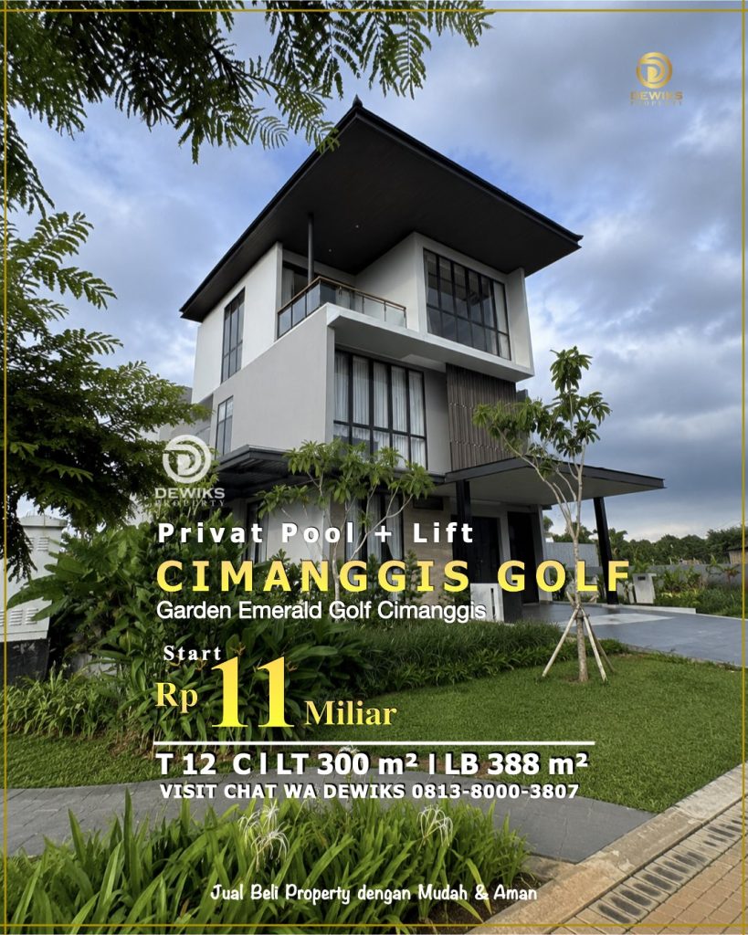 Cluster Garden Residence Emeralda Golf Tipe C