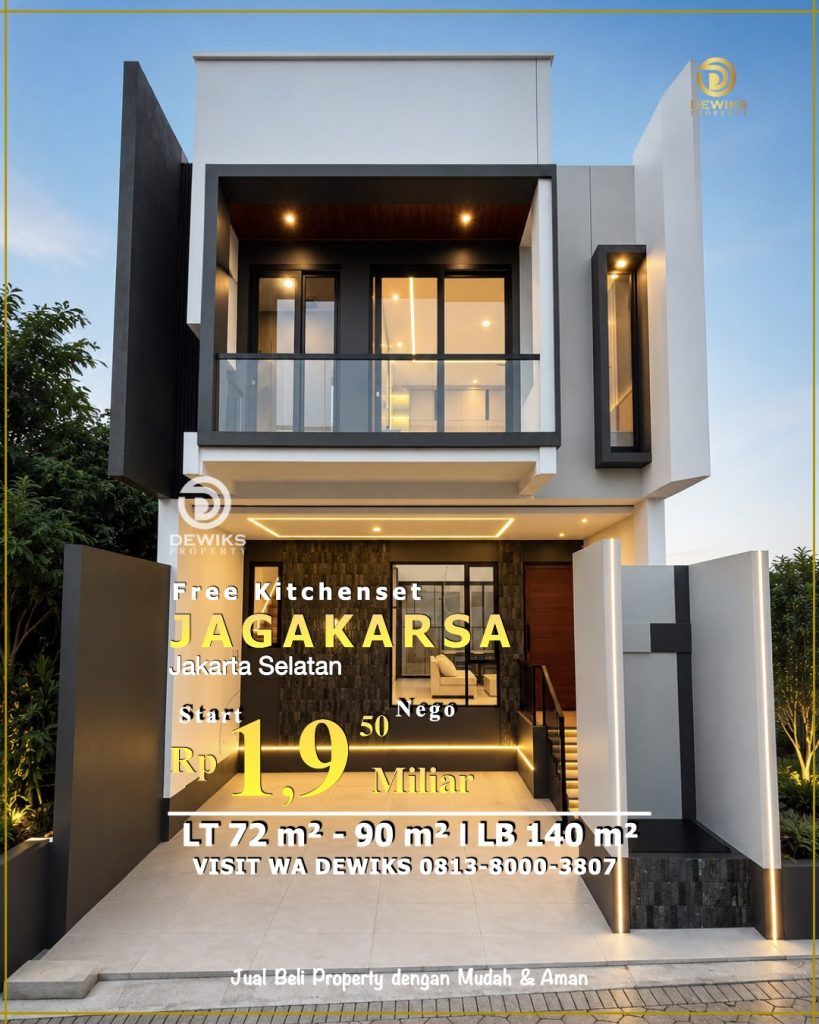 rumah baru di jagakarsa jakarta selatan