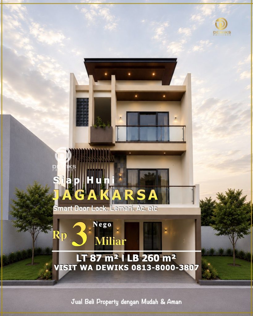 rumah cluster di kecapi jagakarsa jakarta selatan