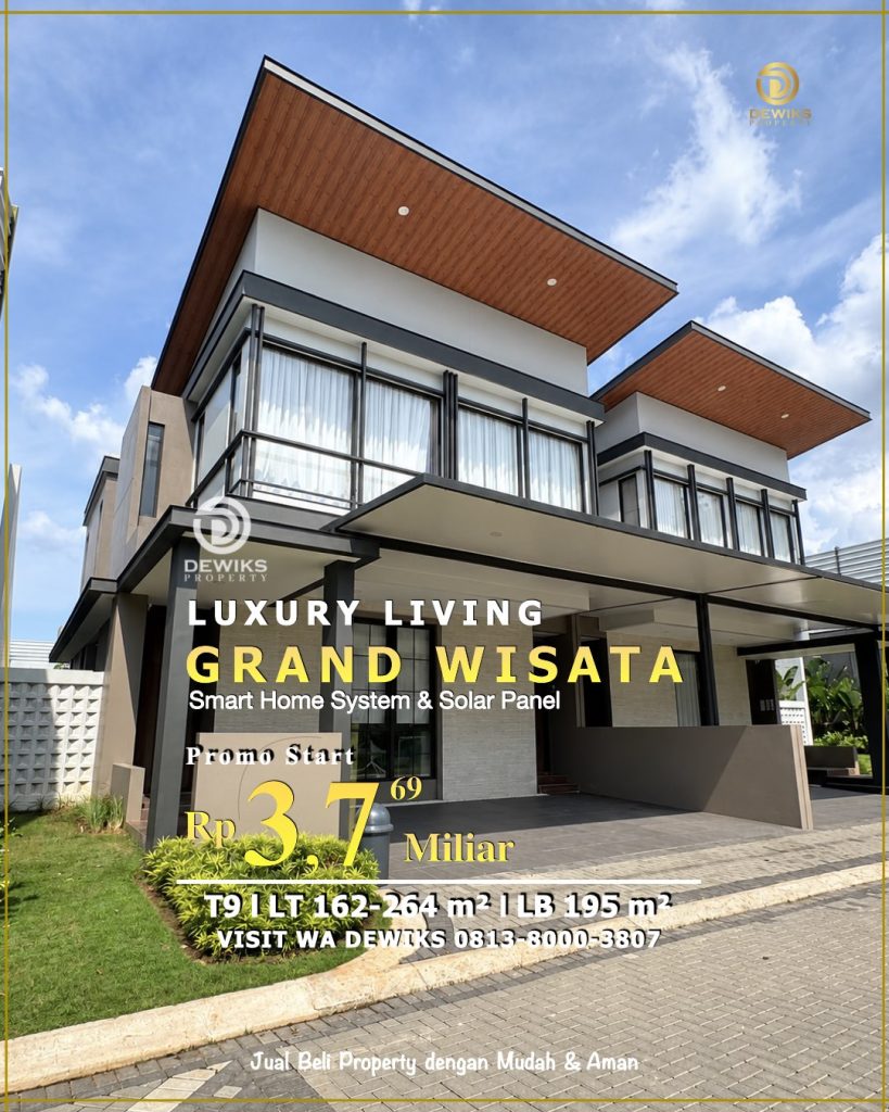 rumah cluster giva grand wisata tipe 9