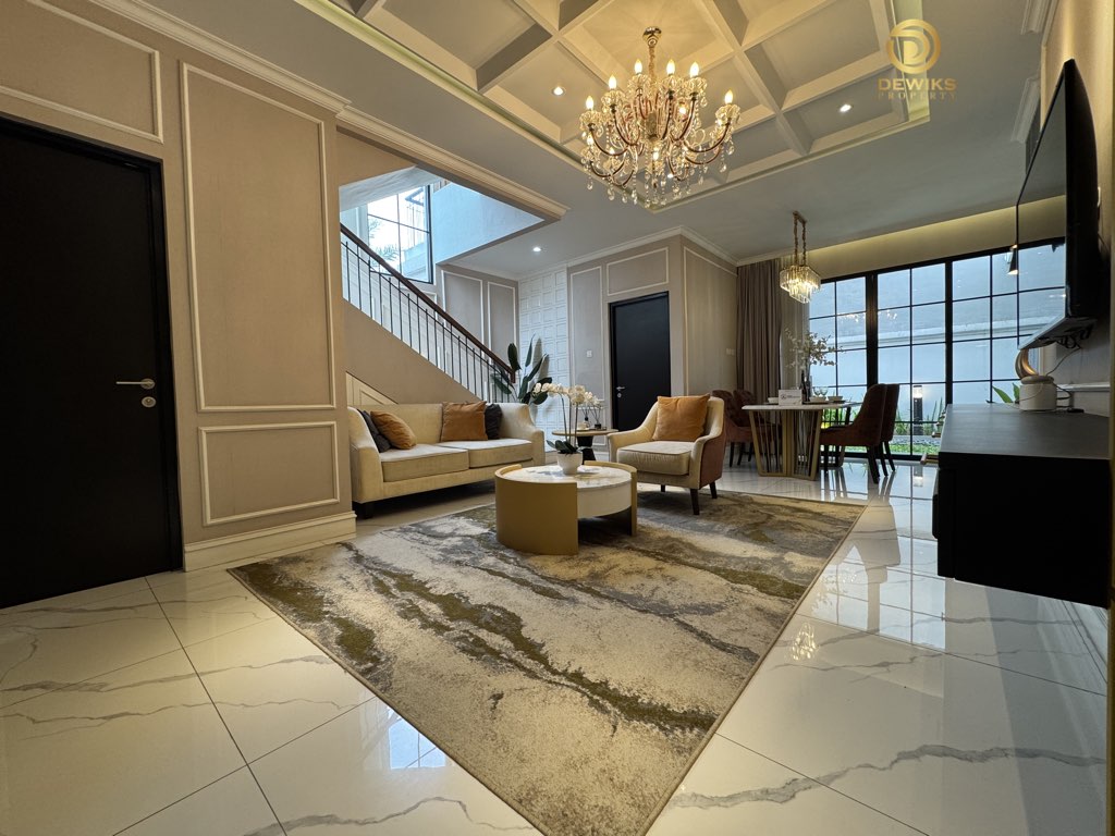 rumah cluster nahara di cimanggis golf estate depok