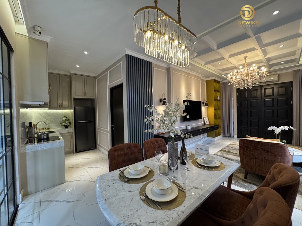 rumah cluster nahara di cimanggis golf estate depok