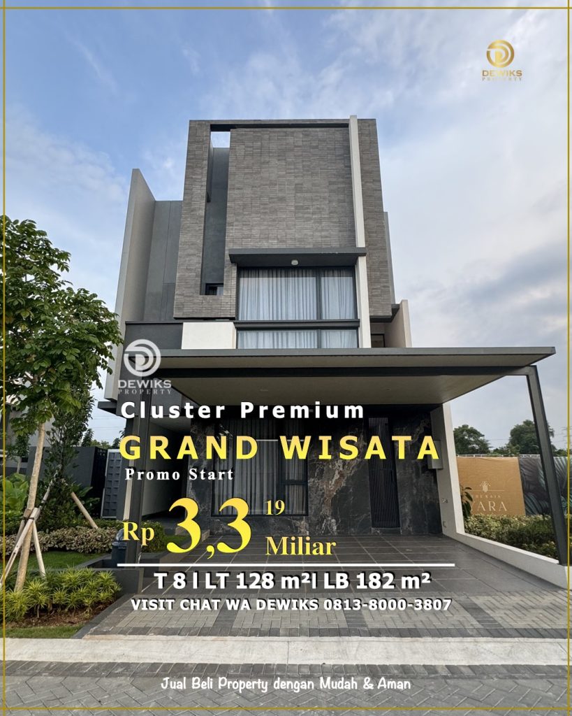 rumah cluster yara di grand wisata T8