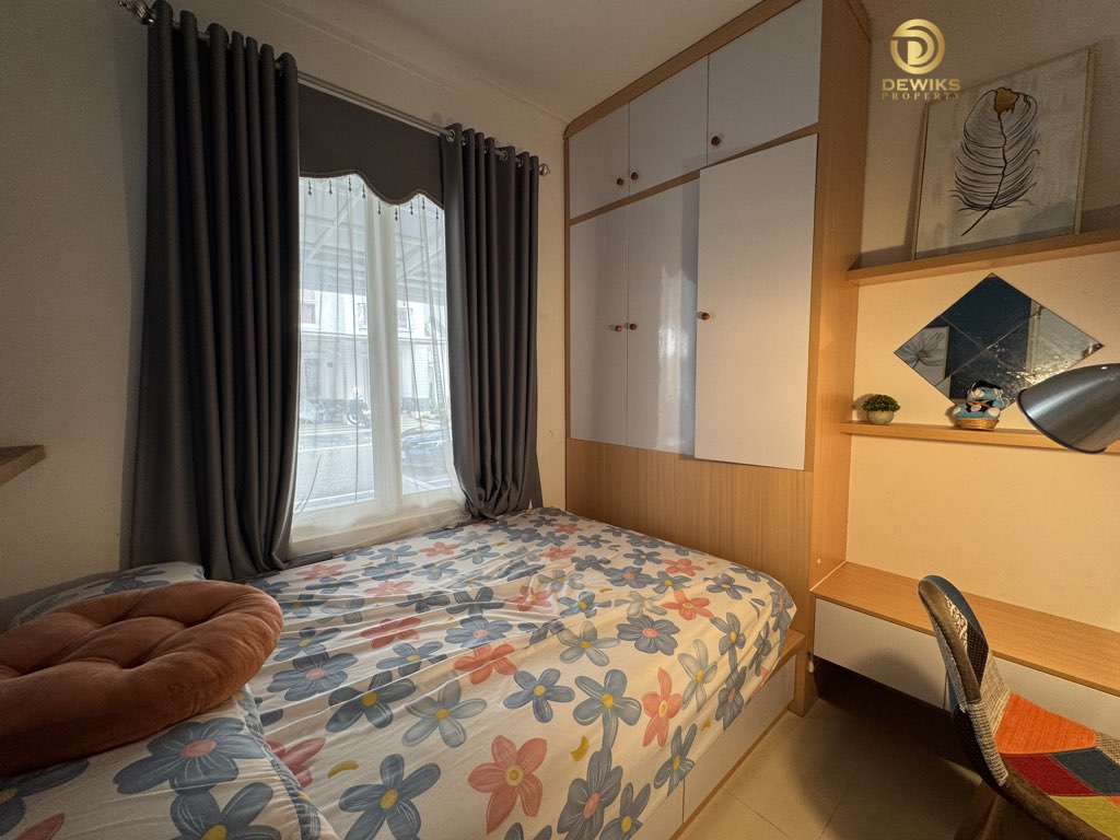 rumah fully furnished di grand wisata lt 84m2