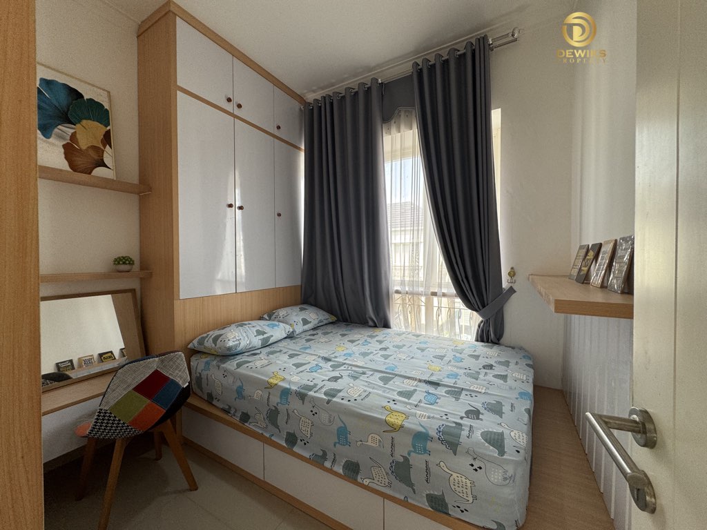 rumah fully furnished di grand wisata lt 84m2