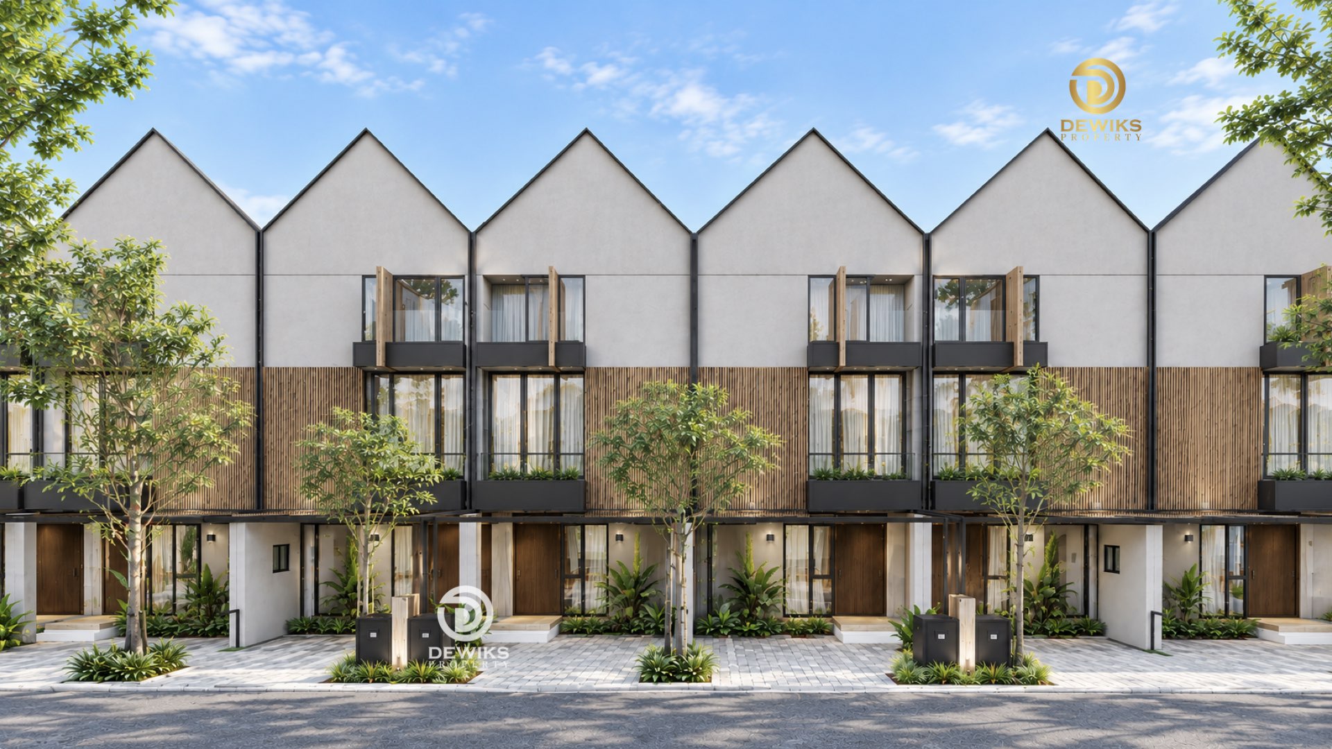 Klaster Skandinavia Khafi 2 Jagakarsa Hadap Timur Rooftop Patio