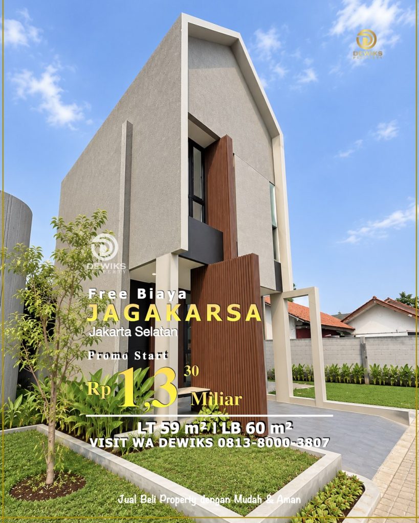 rumah baru di jagakarsa jaksel bangunan mega