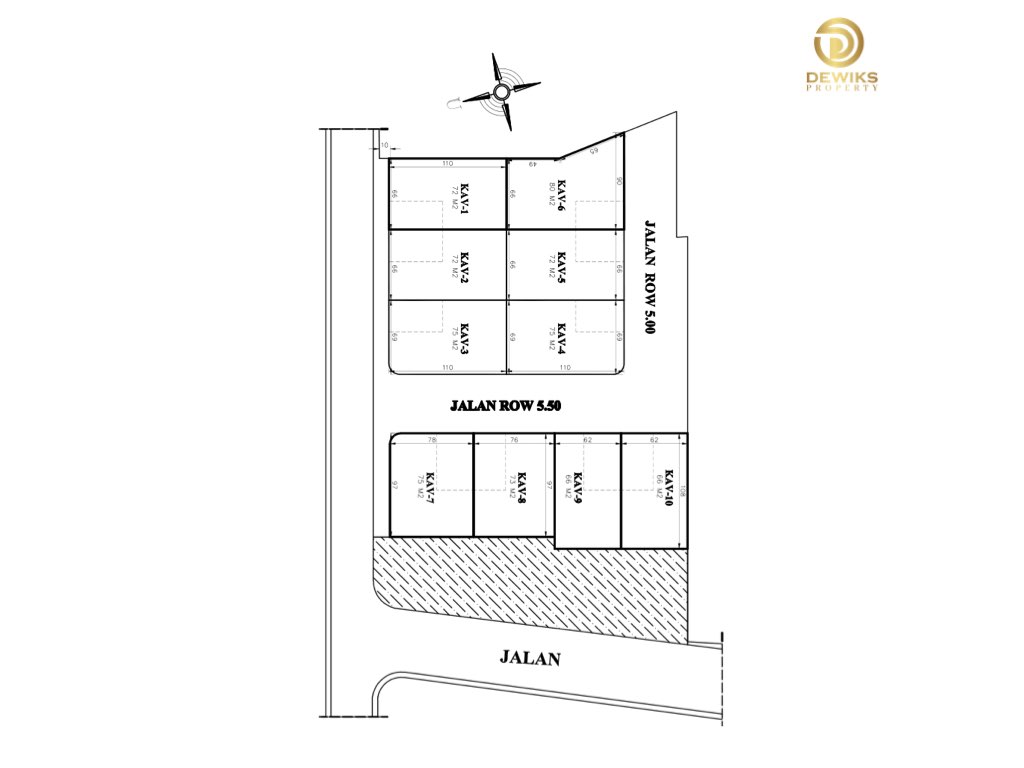 rumah di pondok ranggon jaktim murah, denah 2